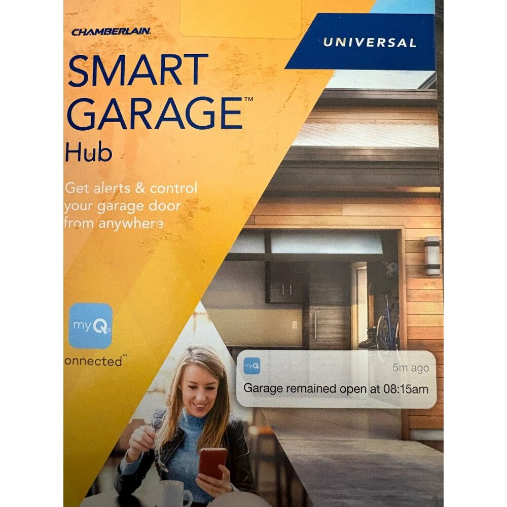 Chamberlain Smart Garage Hub Universal Wi-Fi Enabled New Open Box